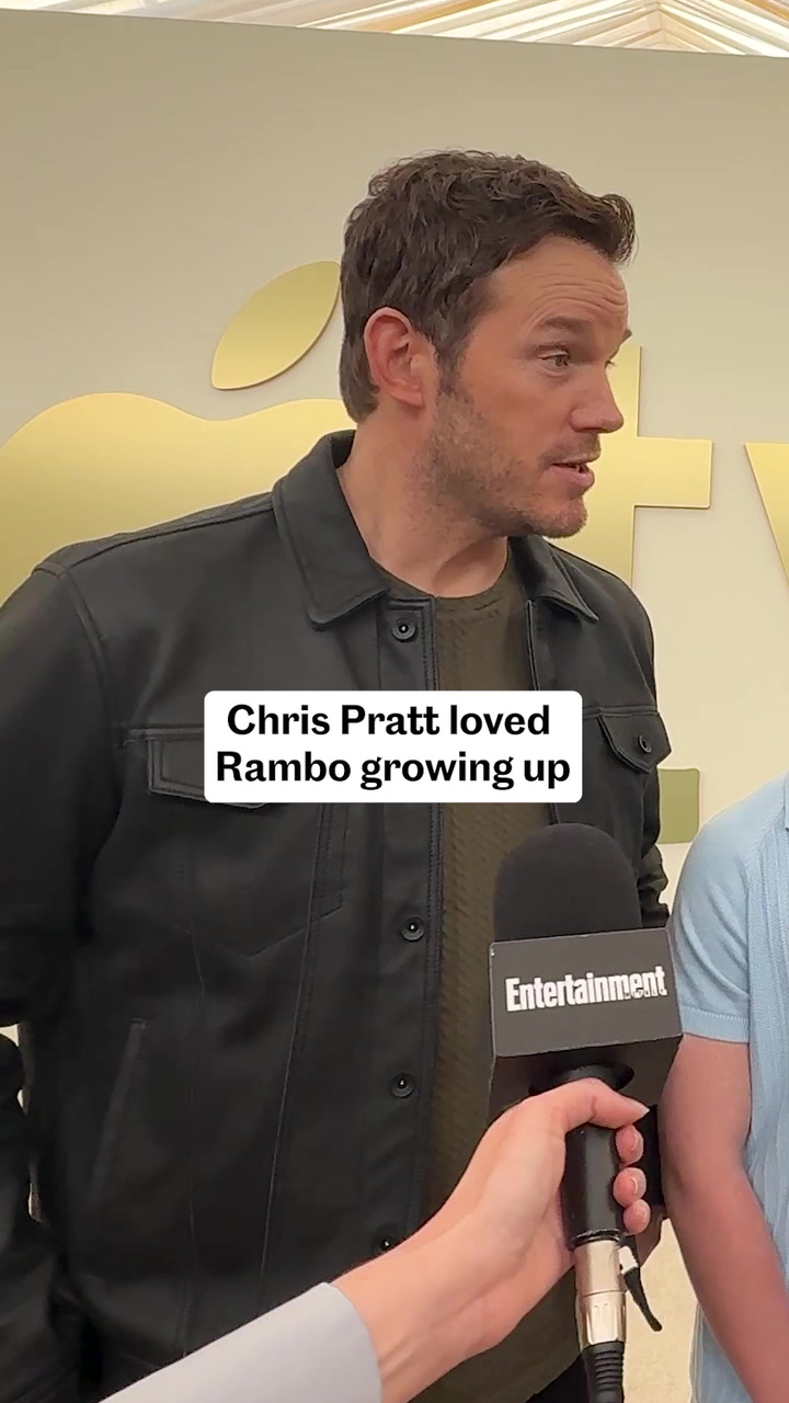 Chris Pratt loved 'Rambo' growing up