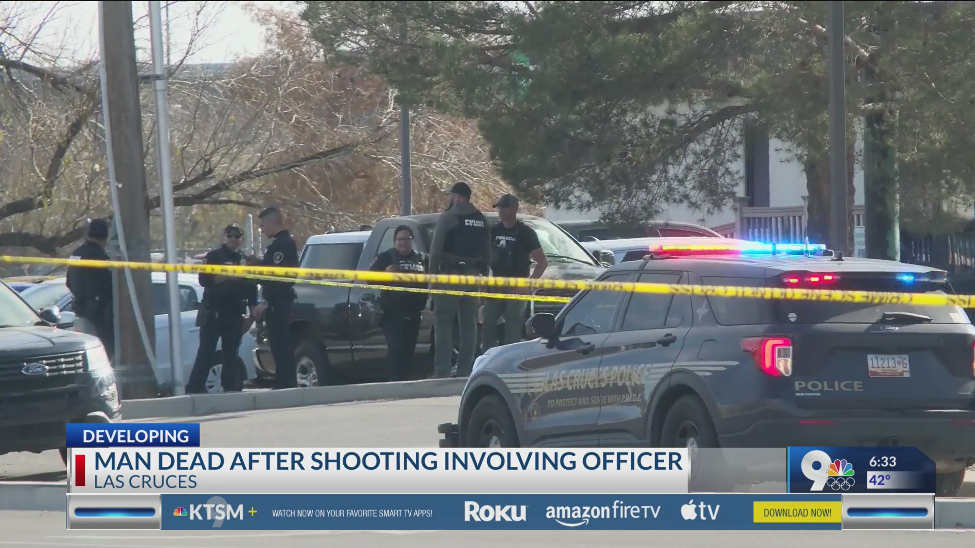 Man dead after officer-involved shooting in Las Cruces