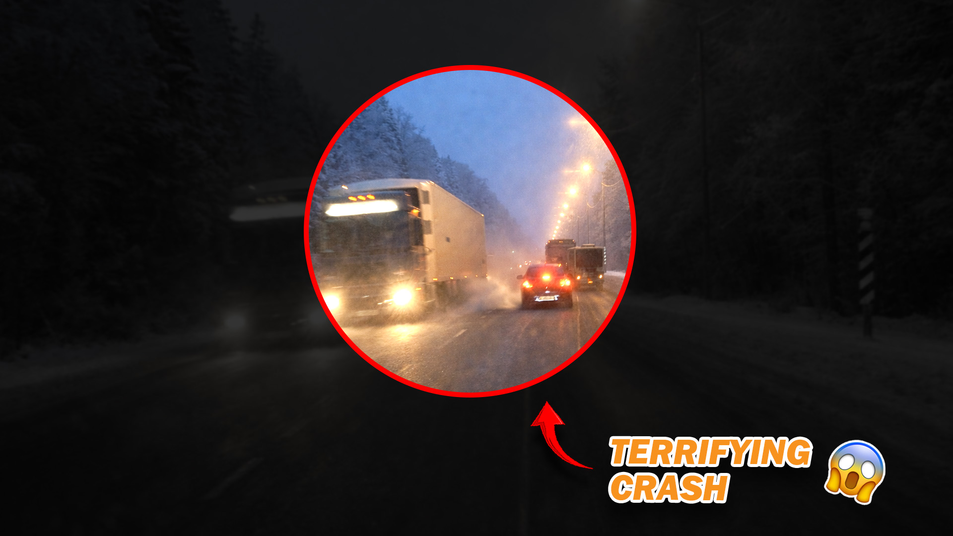 Truck loses control and hits another car caught on cam