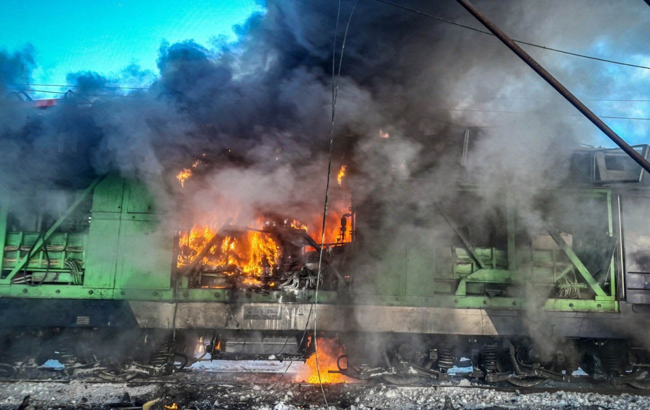 Russia launches railway terror in Ukraine, striking trains and civilians