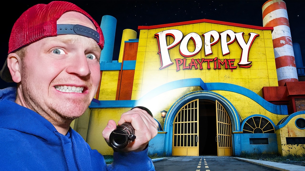 Why sleeping in an abandoned Poppy Playtime factory went wrong