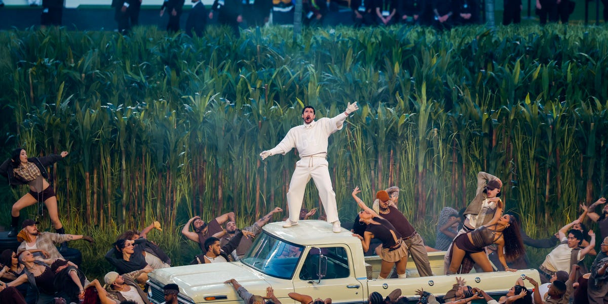 The hidden symbolism in Bad Bunny’s Super Bowl set<br><br>