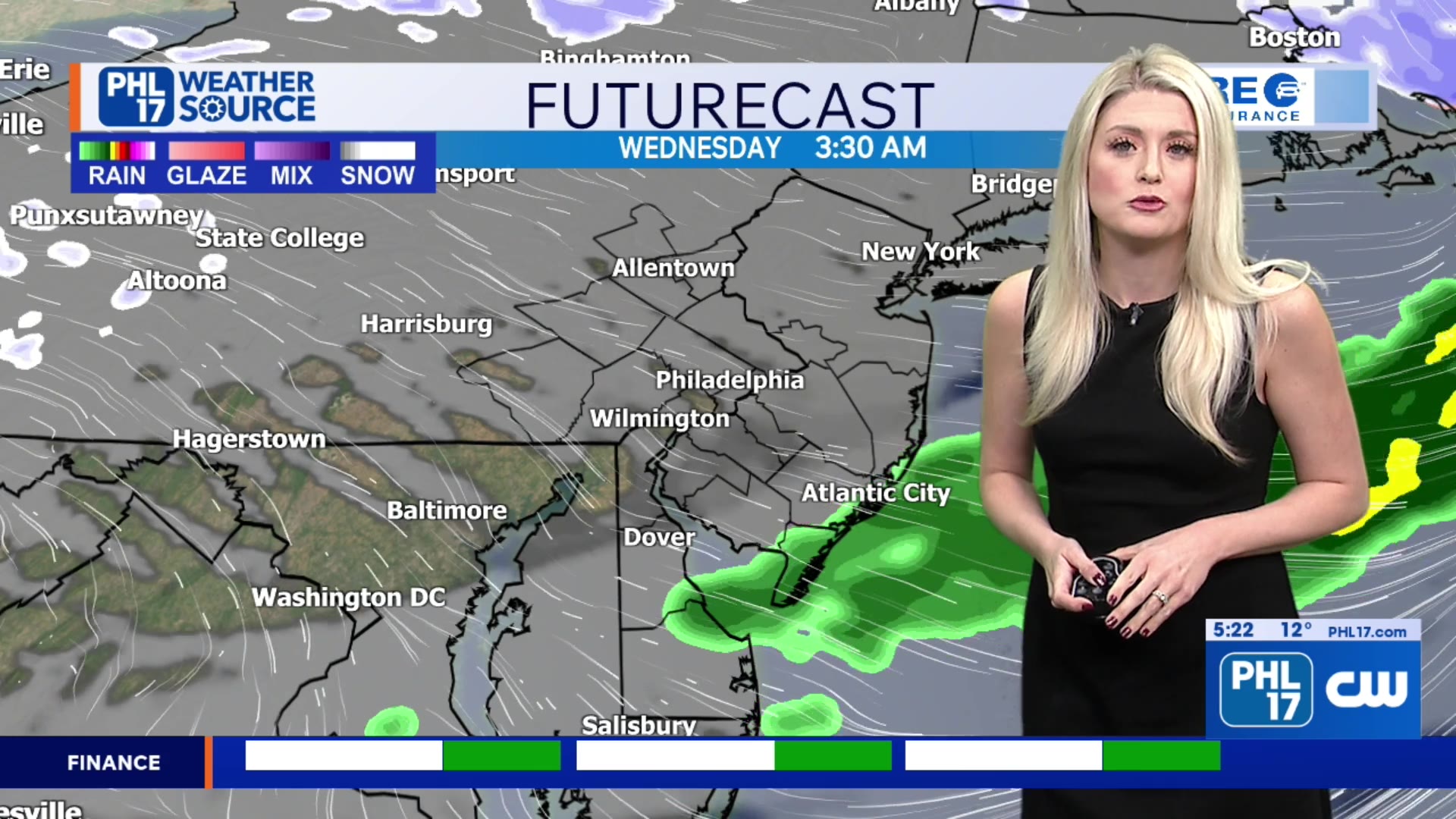 Monday, February 9, 2026 weather