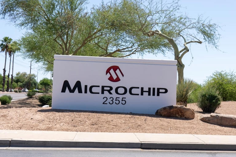 What's going on with Microchip Technology stock Monday?