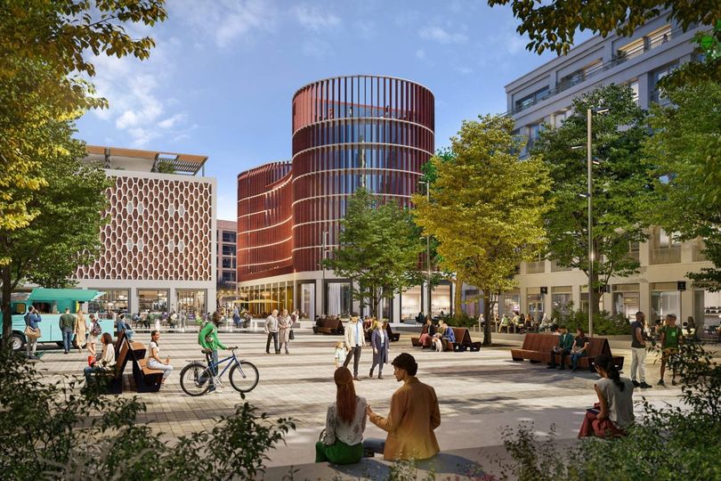 Local shopping centre to be bulldozed as plans unveiled for 1,600 homes ...