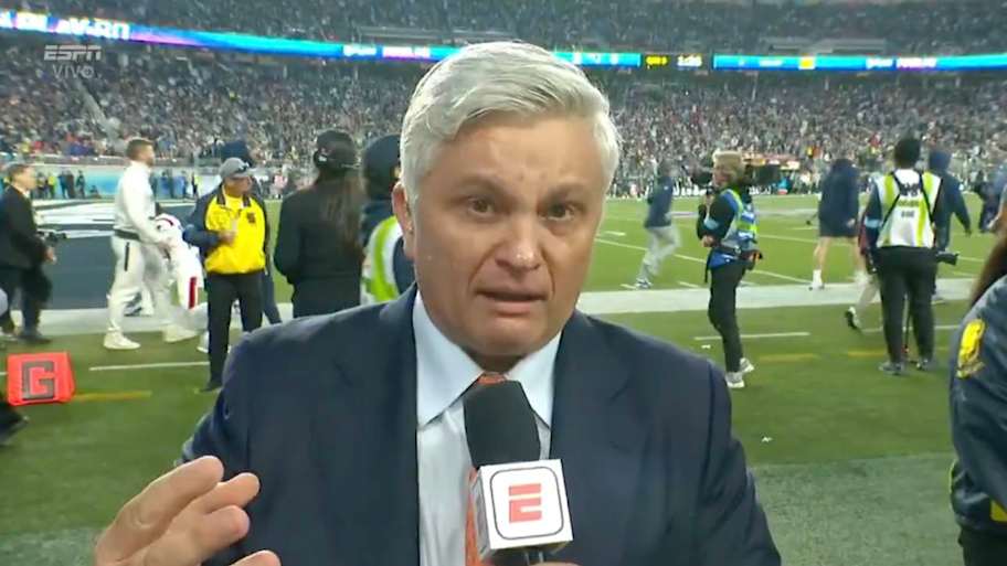 ESPN reporter brought to tears in live video after Bad Bunny’s Super Bowl halftime show