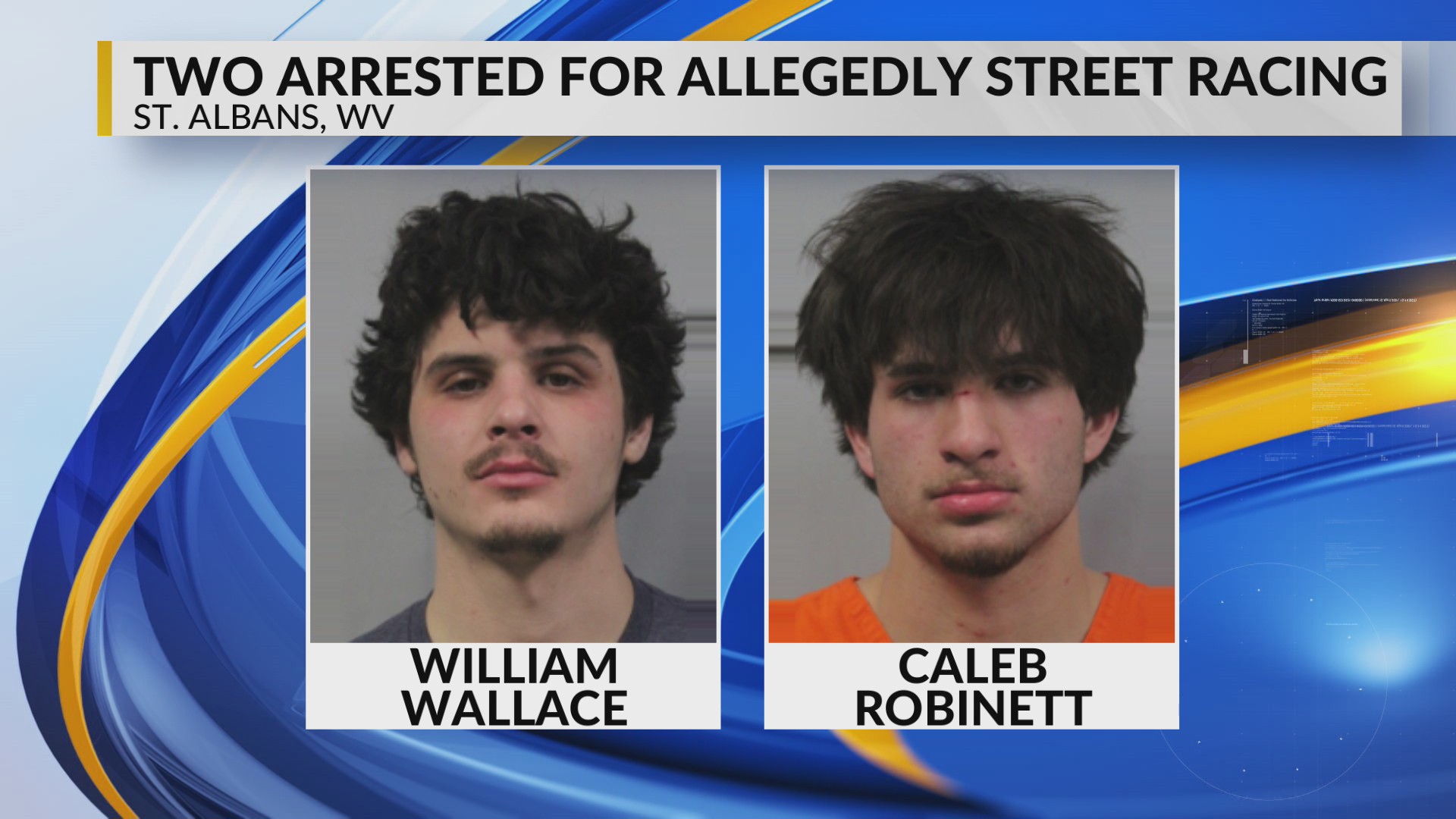 Two arrested after alleged St. Albans street race ends in crashes<br><br>