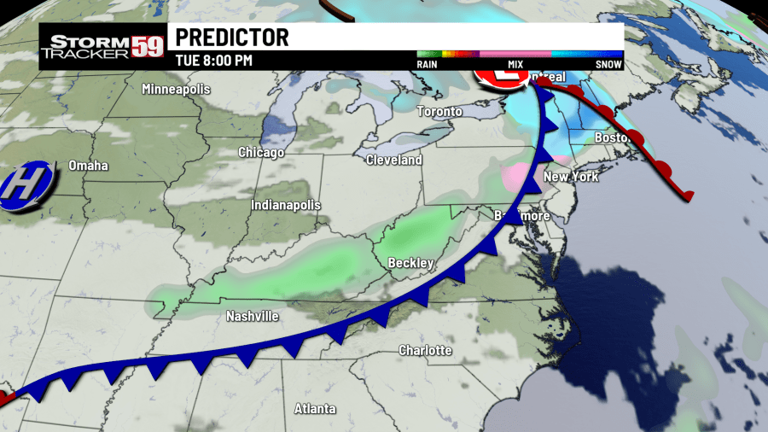 Warming trend continues! Cold front arrives tomorrow evening
