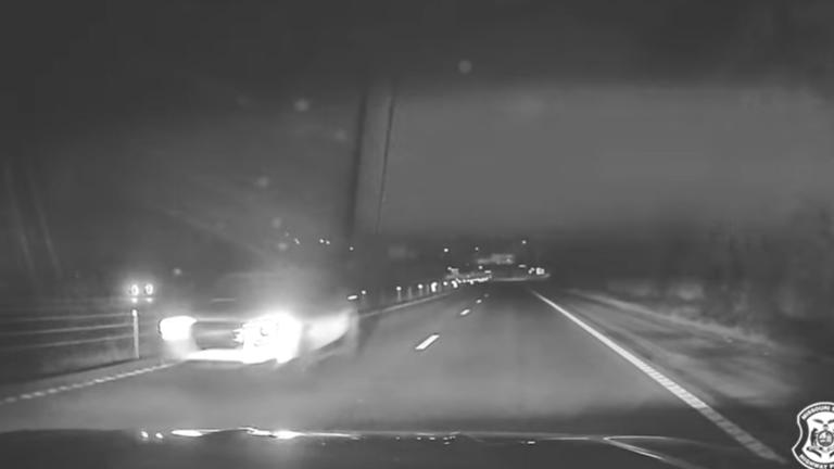 Dash cam captures trooper stopping a wrong-way driver before a deadly ...