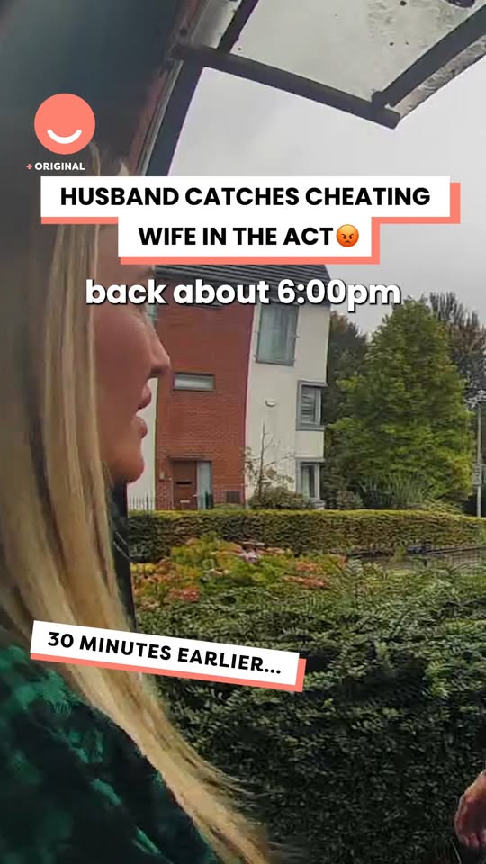 Husband catches cheating wife in the act