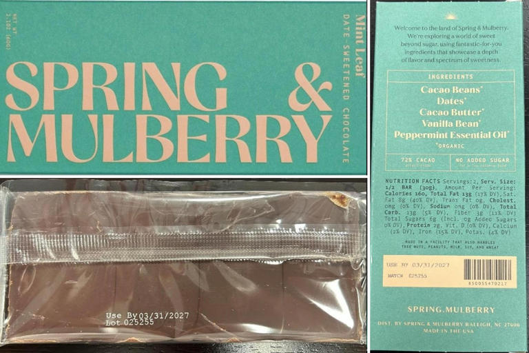 Recall of high-priced chocolate bars over salmonella risk expands to ...