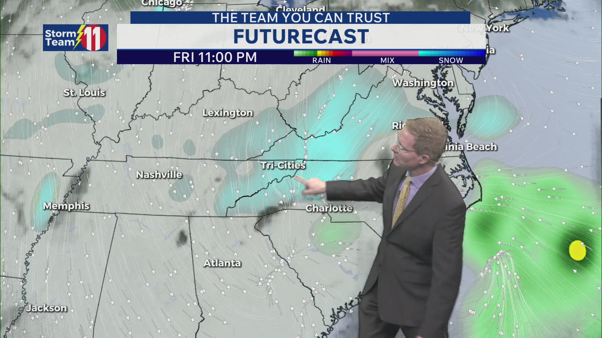 Watching a winter storm developing this weekend