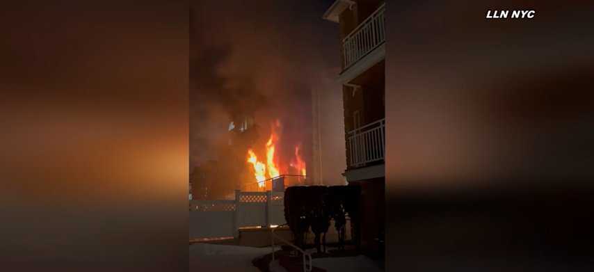 Two firefighters injured after battling house fire in Throgs Neck