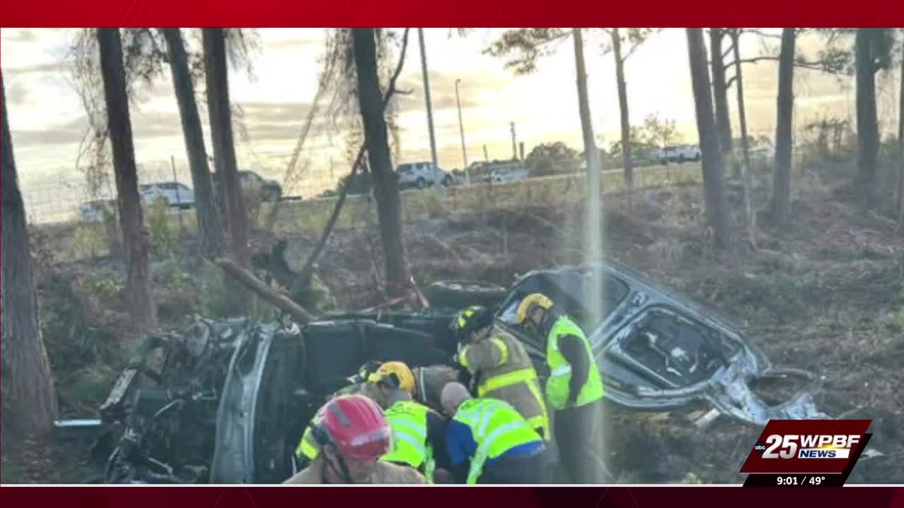 Single-vehicle crash on Florida Turnpike causes delays near Palm Beach ...