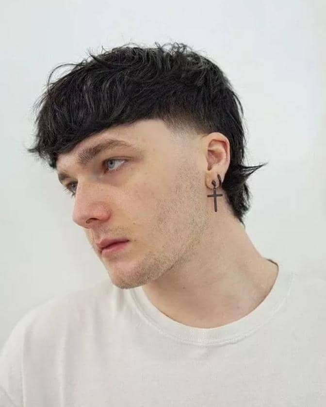 30 model potongan rambut mullet pendek untuk pria Indonesia yang keren