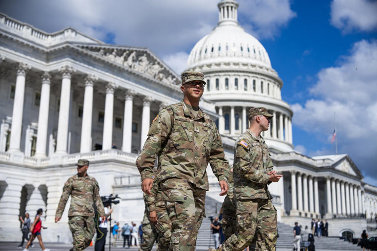 Trump once threatened to send 'more than the National Guard' to ...