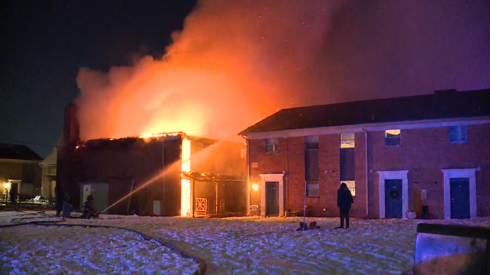 Residents forced to evacuate after large fire breaks out at northwest ...