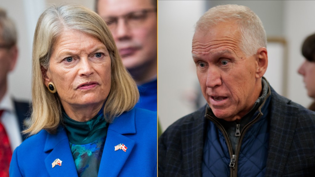 Democrats threaten impeachment as two GOP senators call on Noem to resign