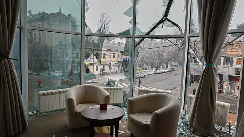 Overnight Russian drones strike homes, damage monastery in Odesa