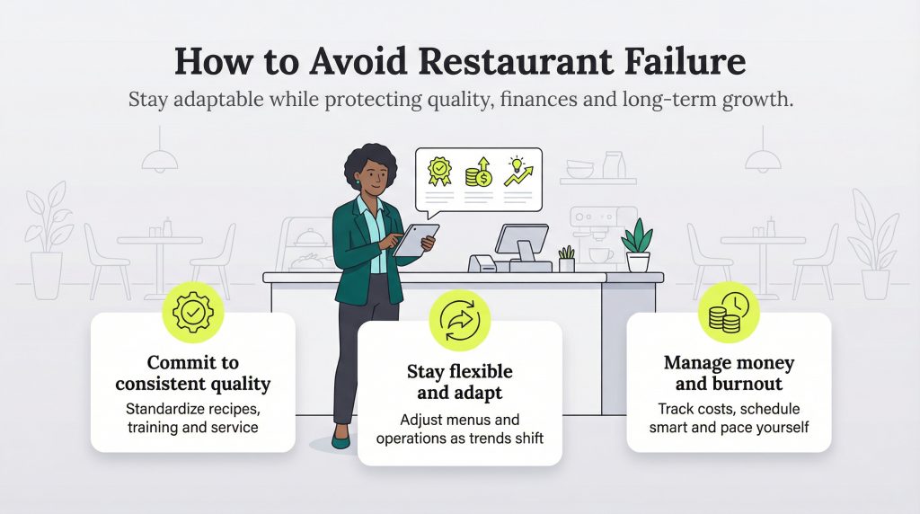 avoid restaurant failure