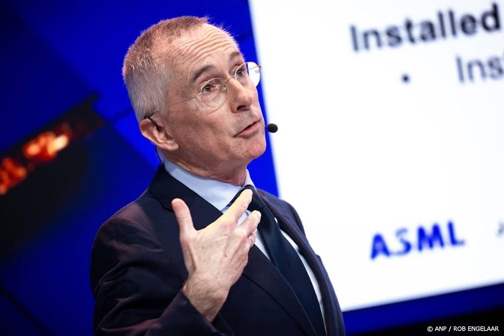 ASML-bestuurder heeft weinig zorgen over mogelijke AI-zeepbel