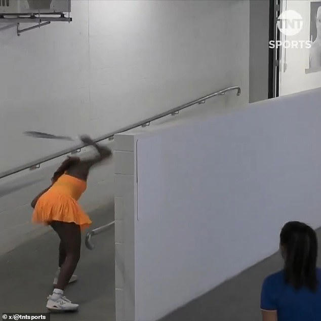 Coco Gauff issues fresh statement after shock racket smash - as tennis ...