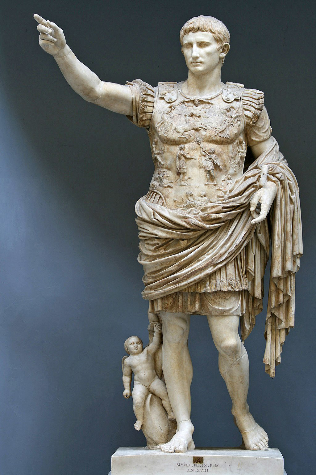 Ancient statues before and after being painted—they looked nothing like ...