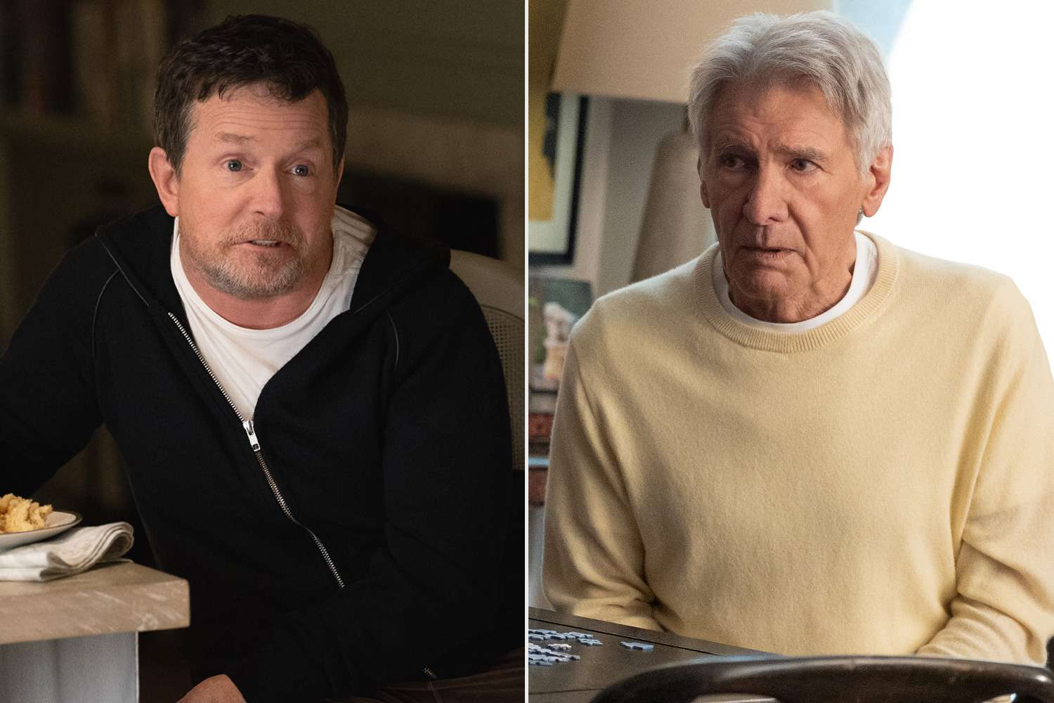 How Harrison Ford brought Michael J Fox to tears on the “Shrinking” set