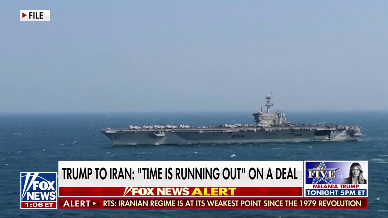 Trump issues warning to Iran as armada approaches: 
