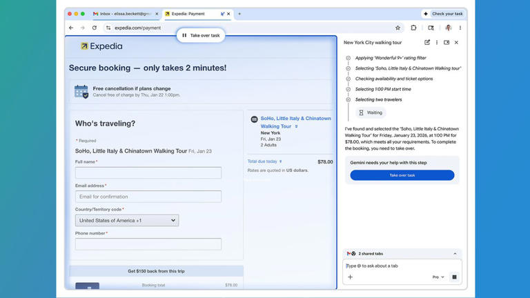 Google fully integrates Gemini into Chrome – introducing a new AI side ...