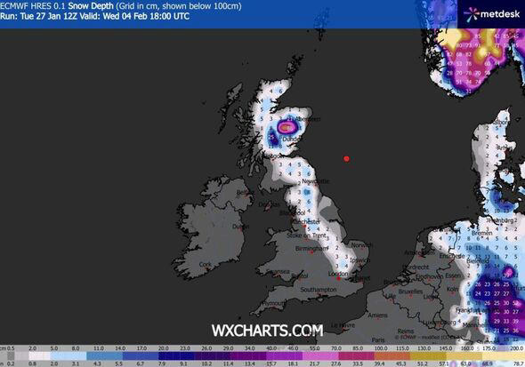 Snow maps show 500-mile blizzard hitting as far south as London with ...