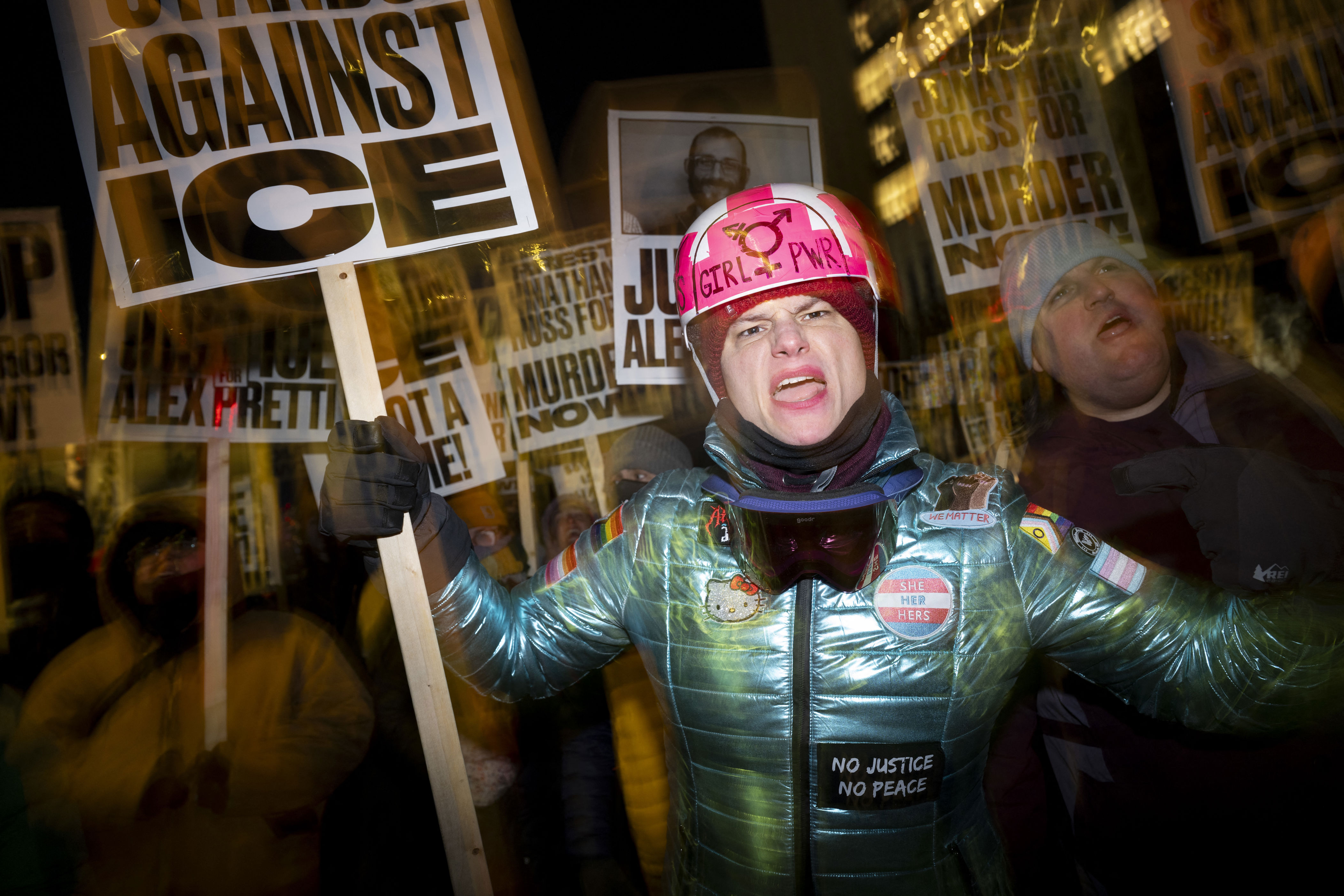 Justice Dept. charges 16 Minneapolis protesters with assault, interference