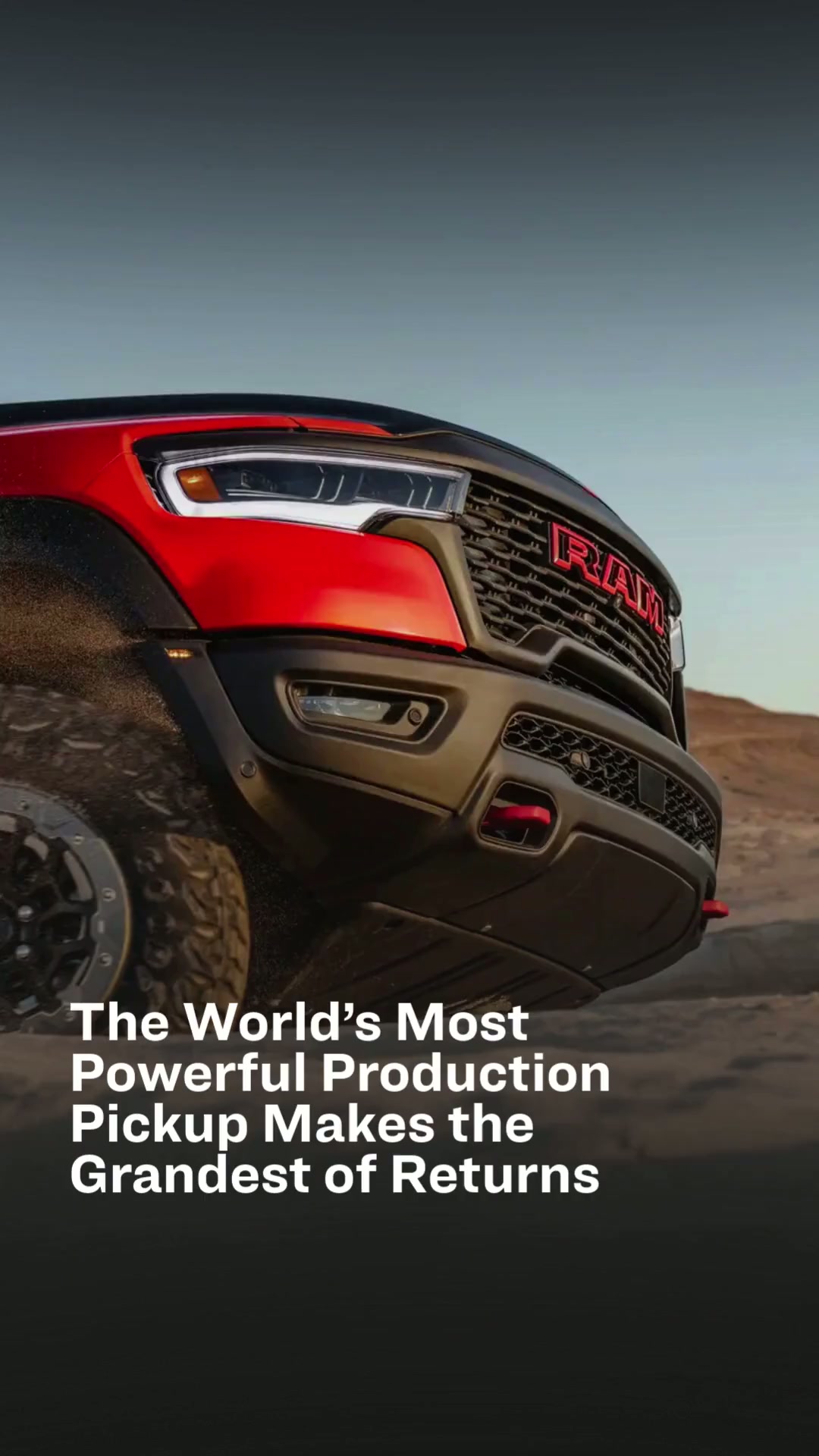 The world’s most powerful production pickup makes the grandest of returns