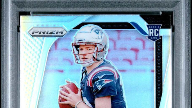 4 must see Drake Maye PSA 10 rookie cards before the Super Bowl