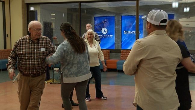 Do-si-do: Free square dancing lessons bring community together