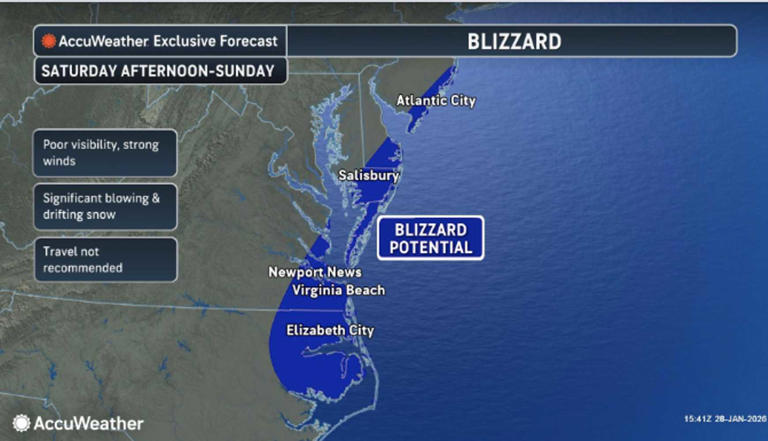 First snowfall projections released for next winter storm taking aim at ...