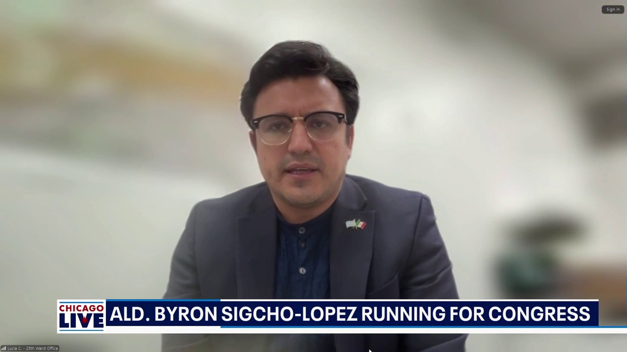 Chicago Ald. Byron Sigcho-Lopez launches run for Congress | ChicagoLIVE
