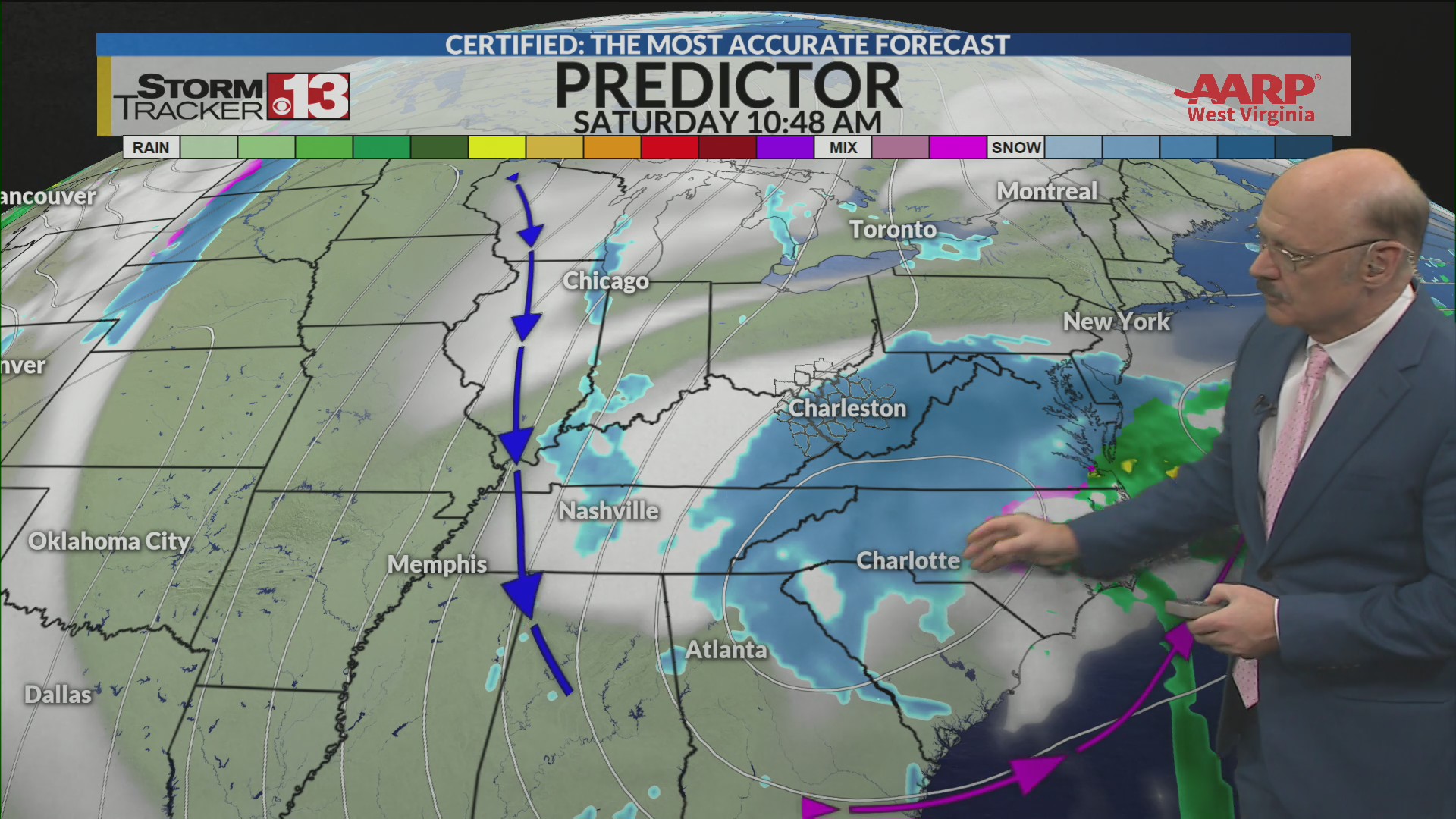 Latest on snow chances this weekend<br>