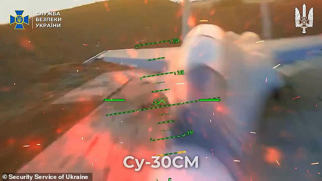 Ukrainian drones wipe out $1billion worth of military aircraft