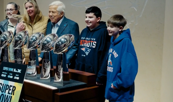 We're sending you there in Dad's honor: Patriots owner gifts LaPorta ...