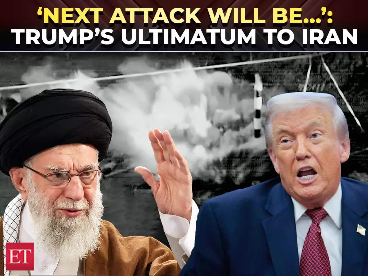 Make nuke deal, else next attack: Trump threatens Iran with military ...