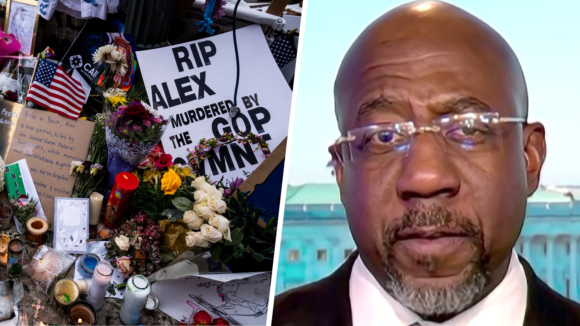 Sen. Warnock: 'Alex Pretti's blood cries out to us'