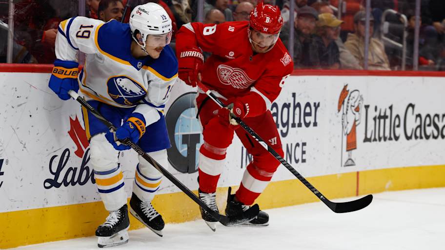 Buffalo Sabres crack a smile as Detroit Red Wings make baffling decision<br>