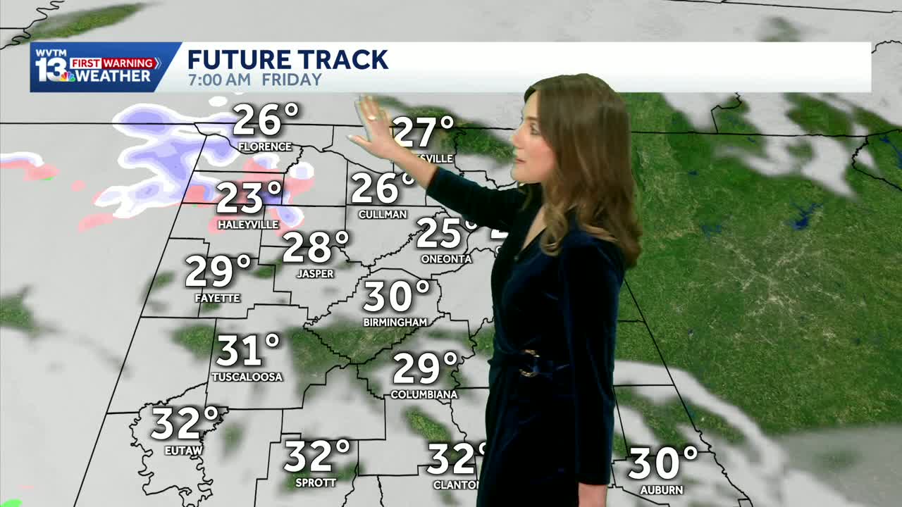 Alabama is bracing for another Arctic blast this weekend with a chance ...