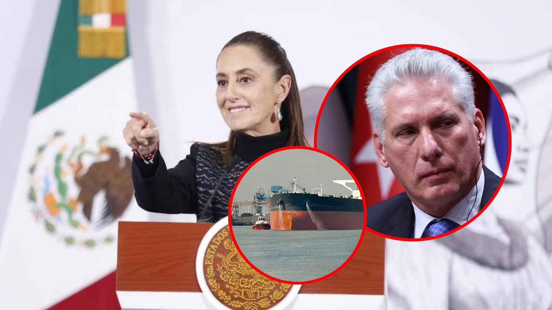 Claudia Sheinbaum aclara que México mantiene el envío de petróleo a ...