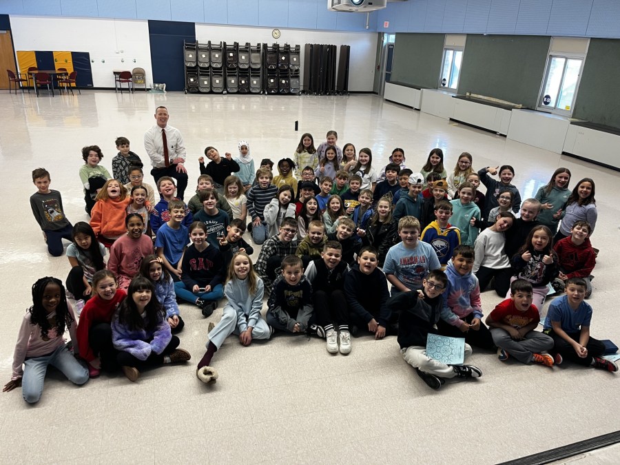 Taylor Elementary School visit spring 2026