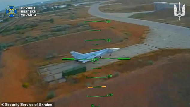 Ukraine's drones wipe out 15 of Putin's military aircraft 'worth ...