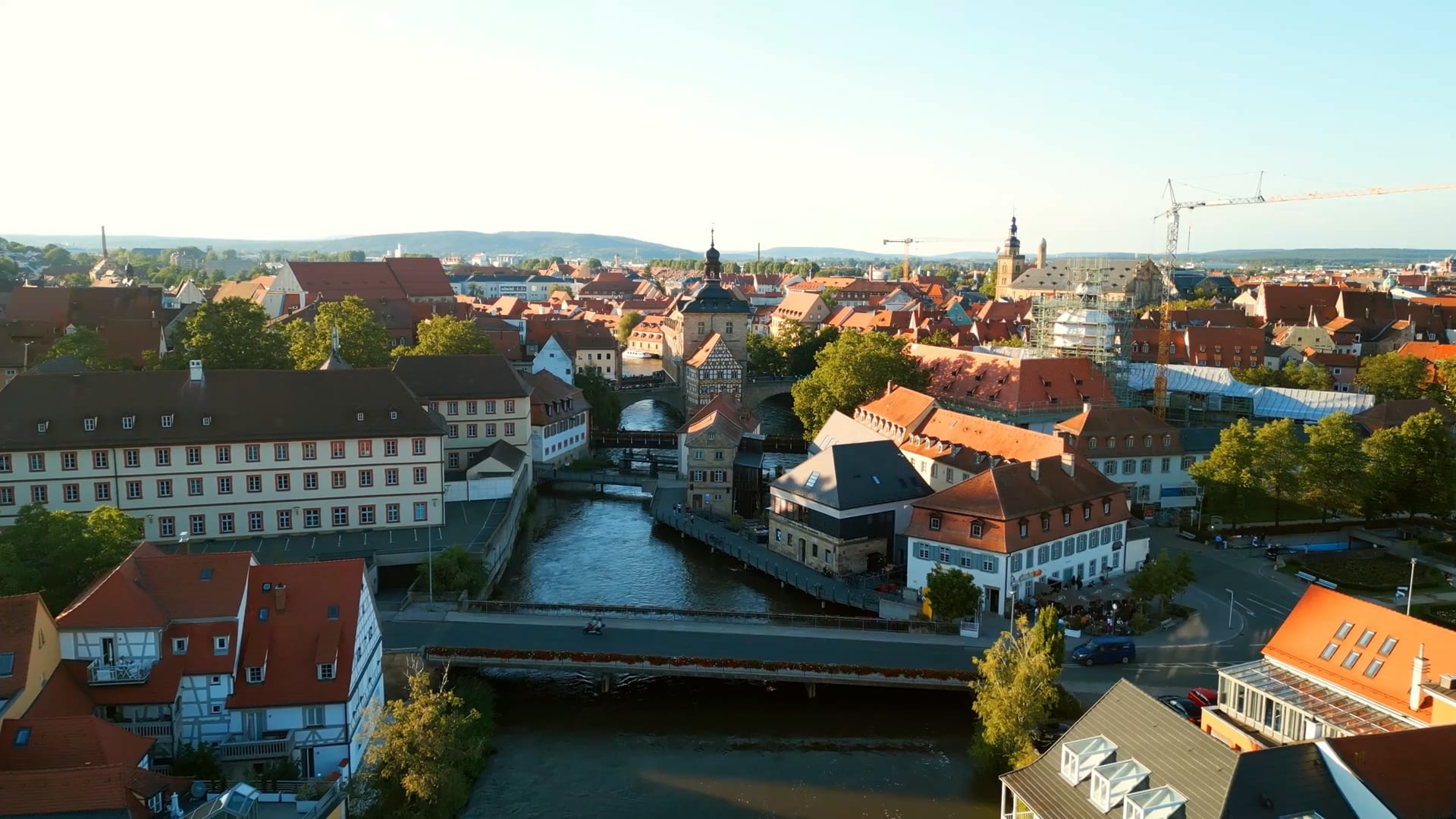 Bamberg by drone: A UNESCO gem's rivers and rooftops - Worldwide