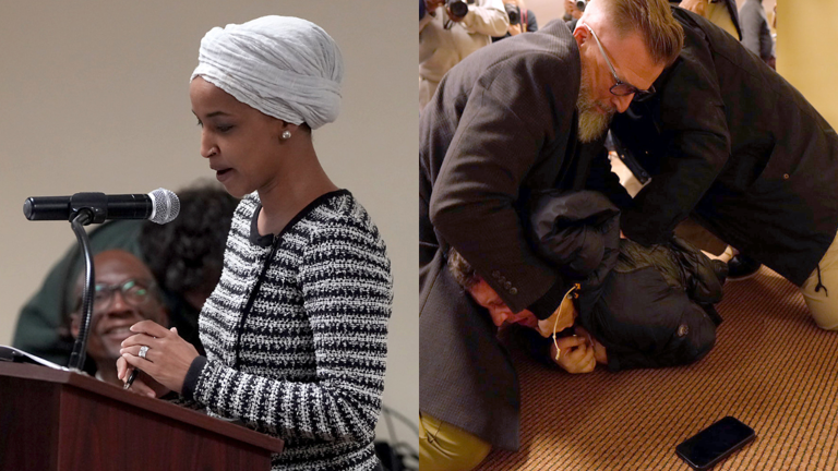 What was Ilhan Omar sprayed with? Mystery substance used by Anthony ...