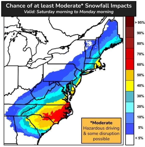 Winter storm may intensify and hit East Coast as bomb cyclone<br><br>